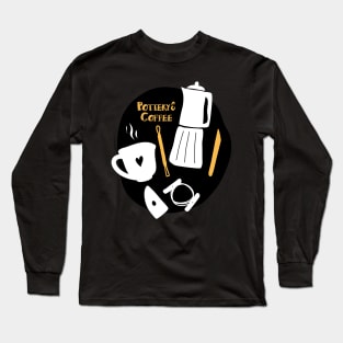 Ceramic and Coffee Long Sleeve T-Shirt